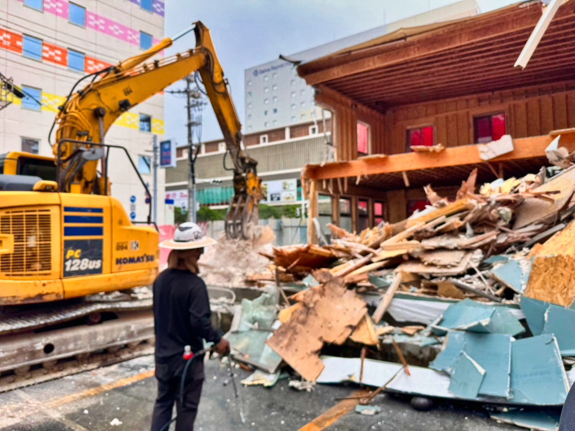 那覇市解体工事躯体解体｜解体工事は琉球ZERO-ONE
