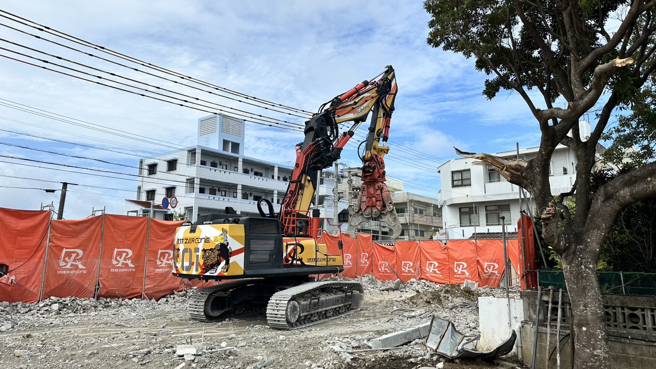 沖縄建物解体工事3