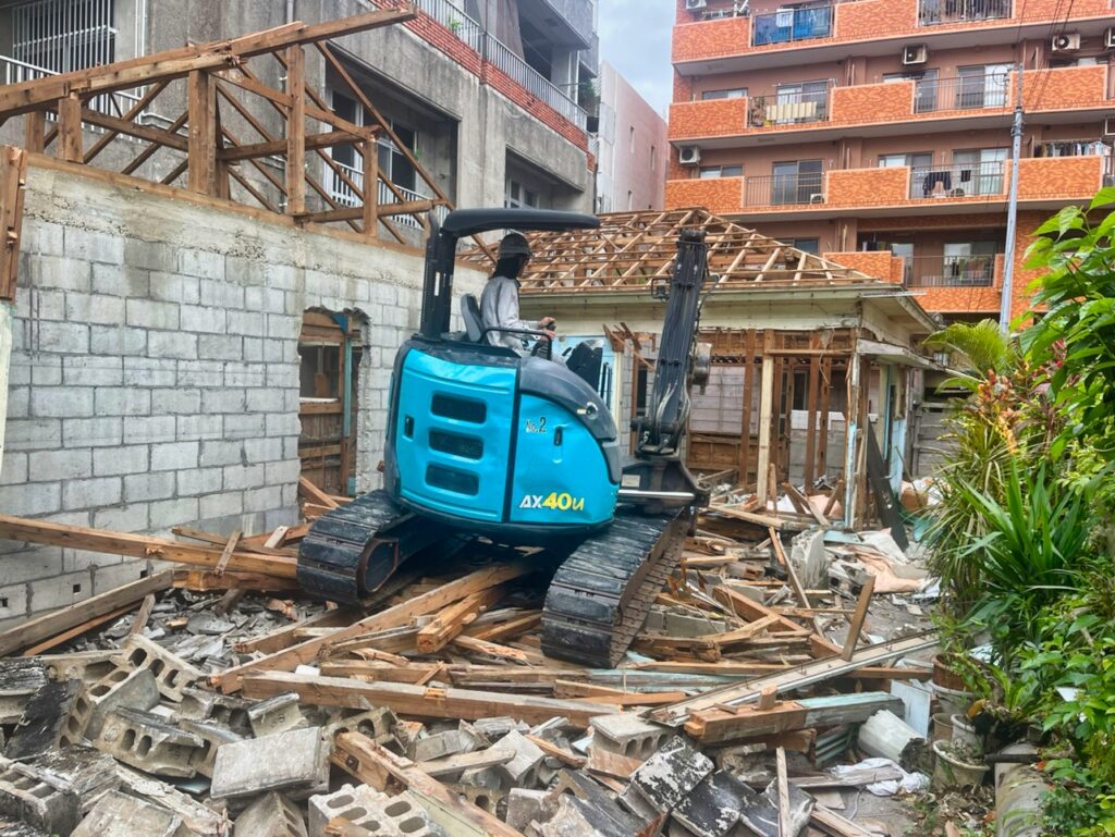 建物解体工事