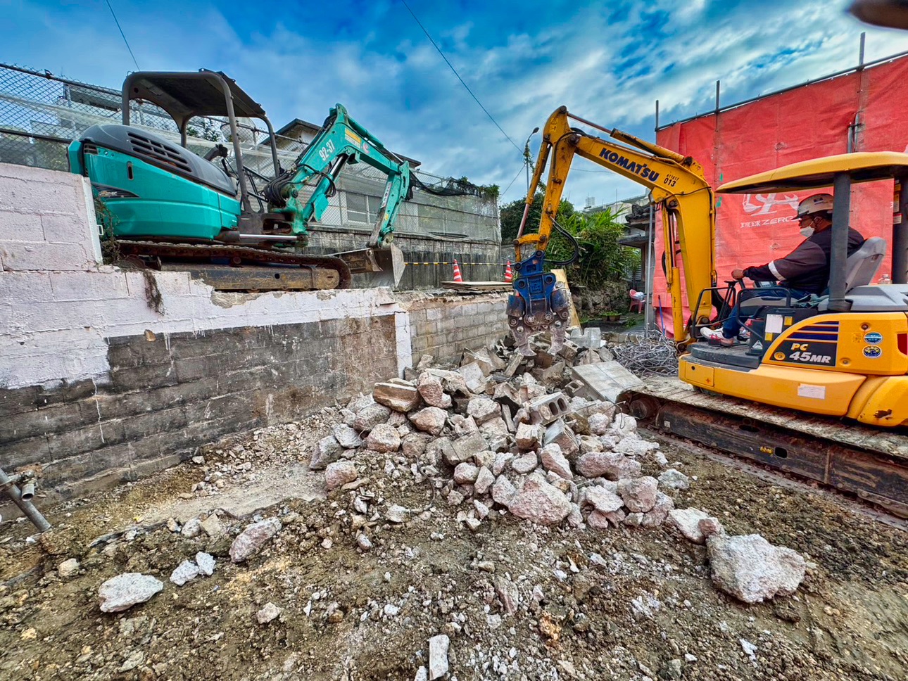 沖縄県沖縄市建物解体工事