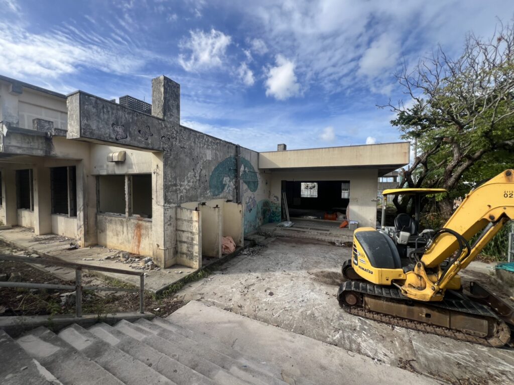 浦添　解体工事